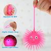 Gadpiparty 5 Pcs LED Puffer Ball Glowing Puffer Balls Sea Urchin Puffer Balls Spiky Sensory Toy Fidget Balls Light Up Puffer Mouse Responsive Ball