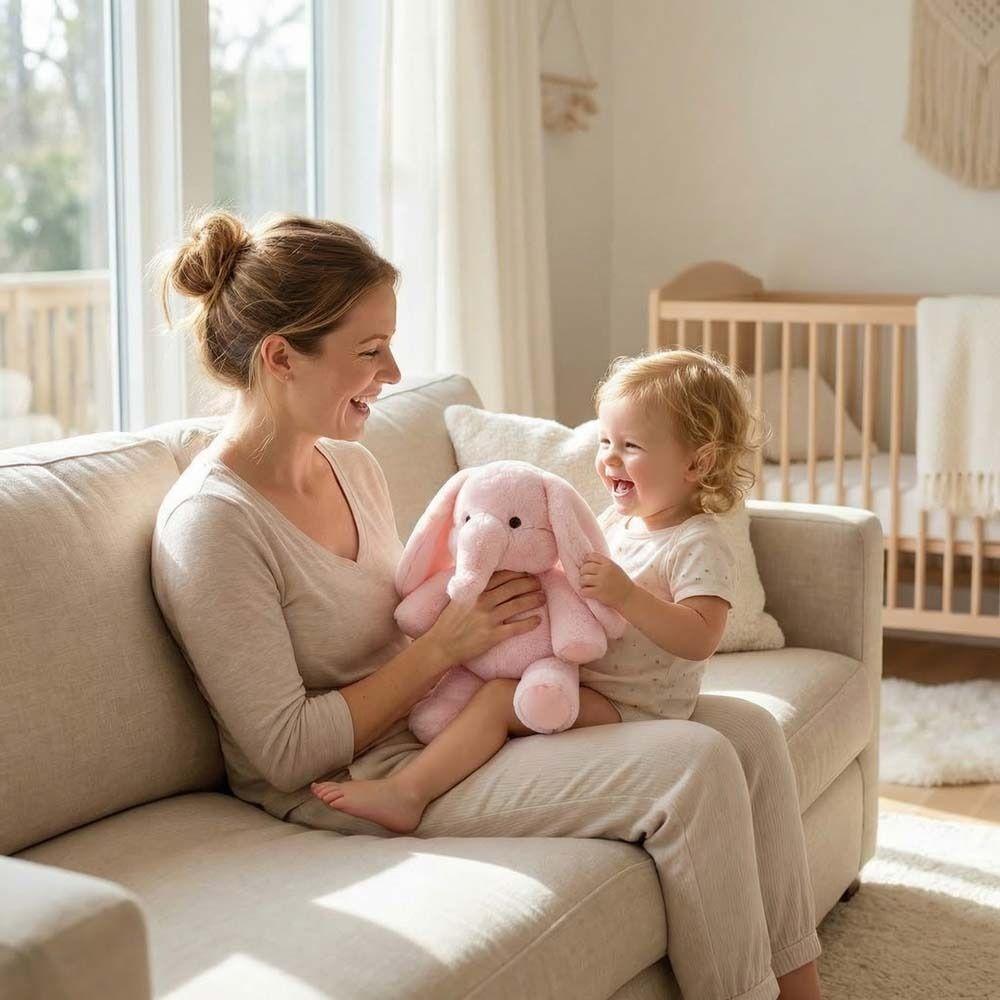 Back Cushion Stuffed Elephant Toy Stuffed Animals Elephant Doll Elephant Plush Doll  Children Gift