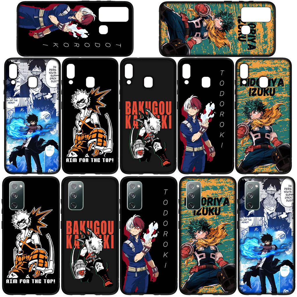 For Motorola Moto Edge 70 60 50 G54 G05 G86 Samsung Galaxy S25 iPhone 17 16 15 Xiaomi Redmi Note 14 13 Pro Max Phone Case Anime My Hero Academia Cover