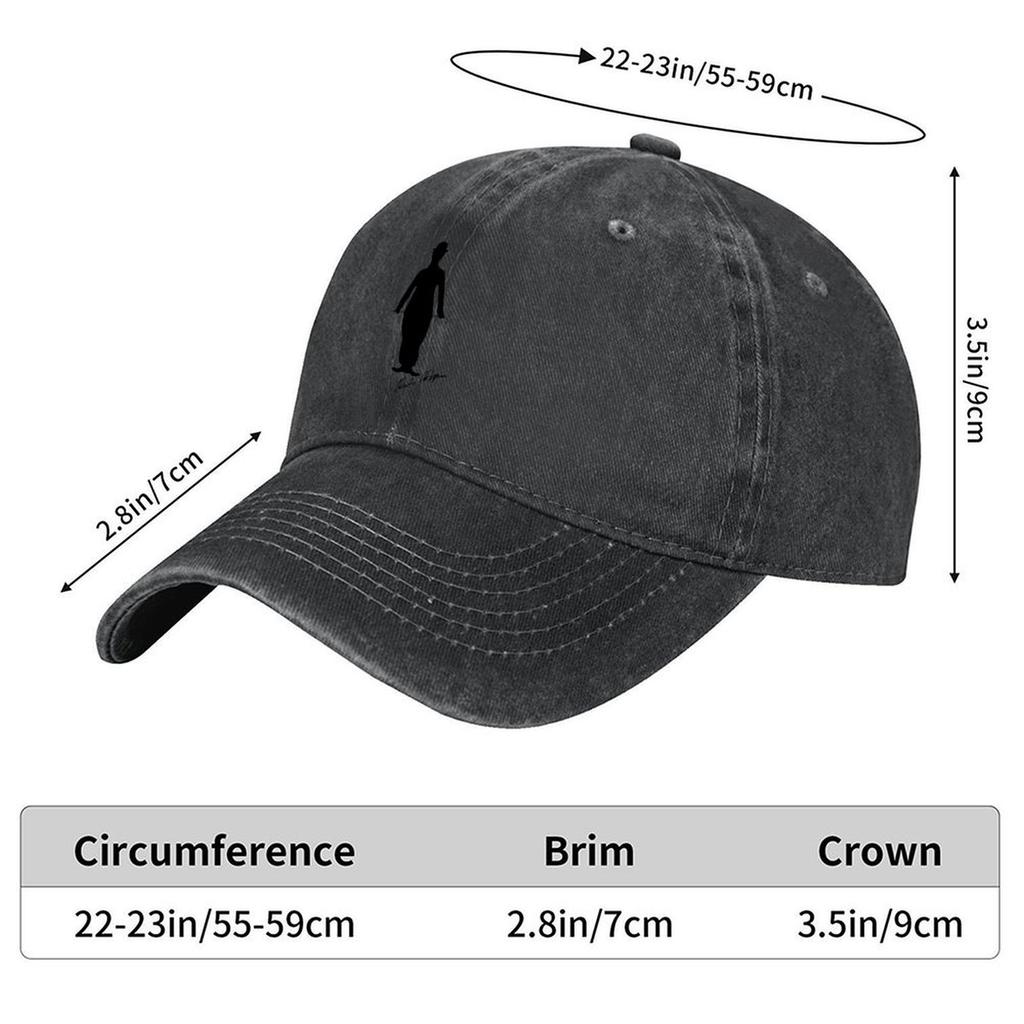 Charlie Chaplin  Logo Baseball Cap birthday Mountaineering Big Size Hat Golf Wear Men Luxury Brand Womens