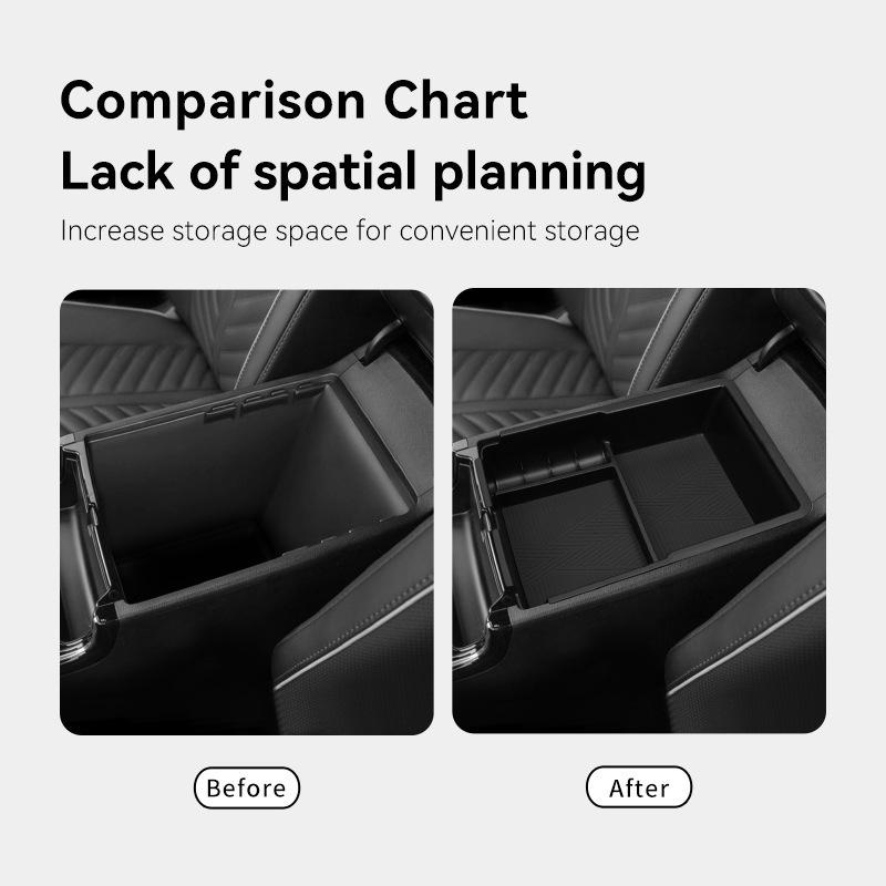 For 21-25 Sorento central control armrest box, storage box, car storage box