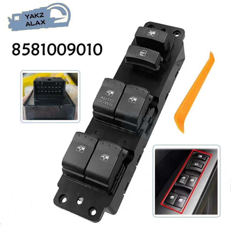 

For Ssangyong ACTYON KYRON 2007 2008 2009 Electric Master Power Window Control Switch with Auto Down Button 8581009010