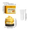 Hoygi Exfoliating Facial Mask Turmeric Exfoliating Facial Mask Improve Pore Deep Cleaning Facial Mask Apply