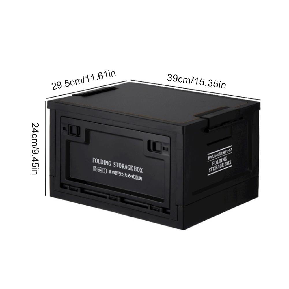 20/30L Camping Storage Box Large Capacity Outdoor Trunk Organizer Multifunctional Folding Car Storage Case for Home Outdoor