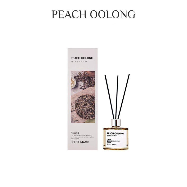 50ml Schilf Diffuser Set Lavendel Jasmin Flasche mit Duftverbreitungsstäbchen Hotel Zuhause Aromatherapie Lufterfrischer Duft