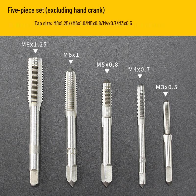 Metric Tap and Die Set - Hand Tools for Thread Repair 