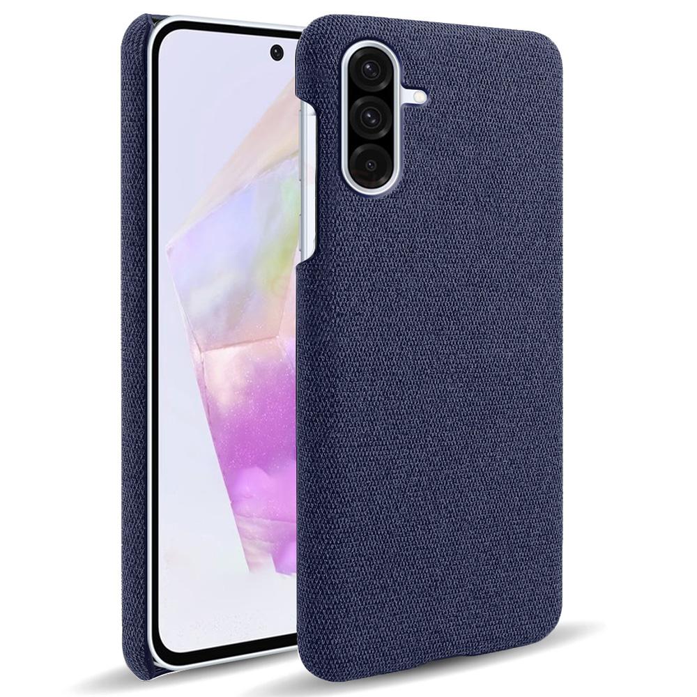 For Samsung Galaxy A36 5G Phone Case Cloth Texture Anti-Scratch Protective PC Back Cover