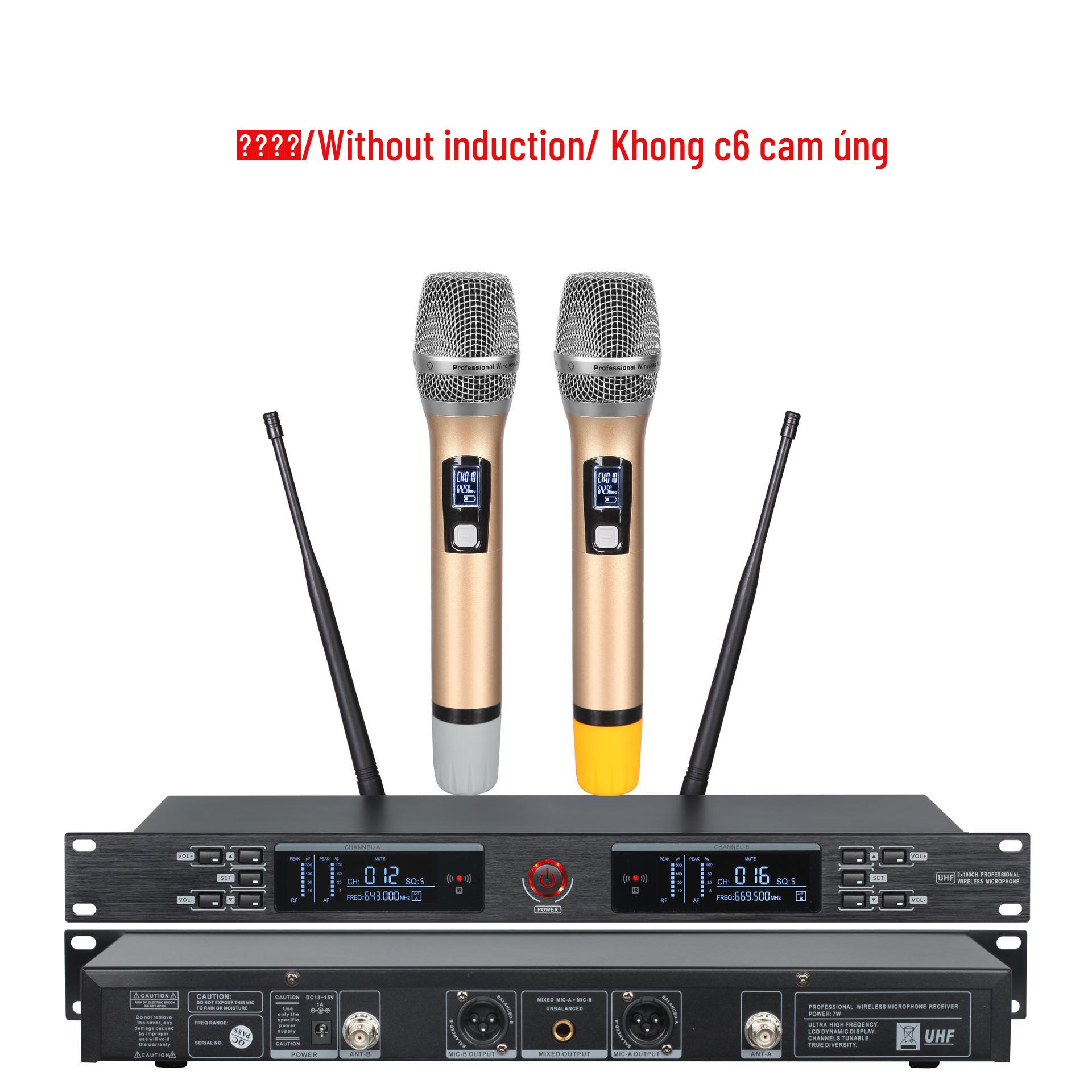 

KTV U-Band Infrared Dual Wireless Lavalier & Headset Microphone for Conferences US Plug