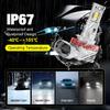 2Pcs Dual Color H11 H8 H9 LED Fog Light Bulbs H16(JP) 9006 HB4 9005 HB3 LED CSP Car DRL Driving Lamp 60W 15000LM Auto Day Running Light