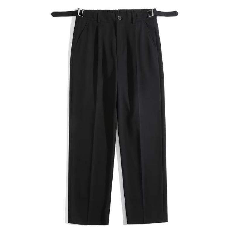 

Брюки в западном стиле с широкими штанинами в неаполитанском стиле изысканного коричневого цвета XXL