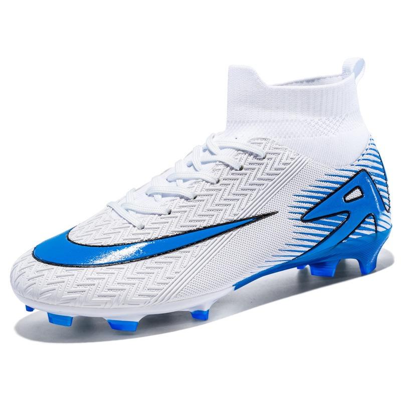 Football shoes men's and women's long nails broken nails children's primary and secondary school students youth high-top training shoes