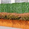50X100cm Artificial Flowers Leaves Fence Removable Outdoor Garden Decoration Hedge Privacy Protection Green Leaf Flower Wall