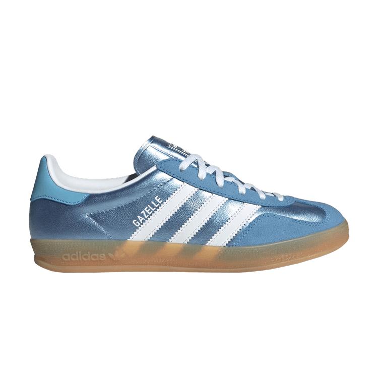 

Adidas Женские кроссовки Gazelle Indoor Blue Metallic Gum Cloud-White JS1407 36