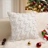 Multipurpose Christmas Pillow Cover Christmas Element Throw Pillows Cover for Home Room Sofa Couch Decoration