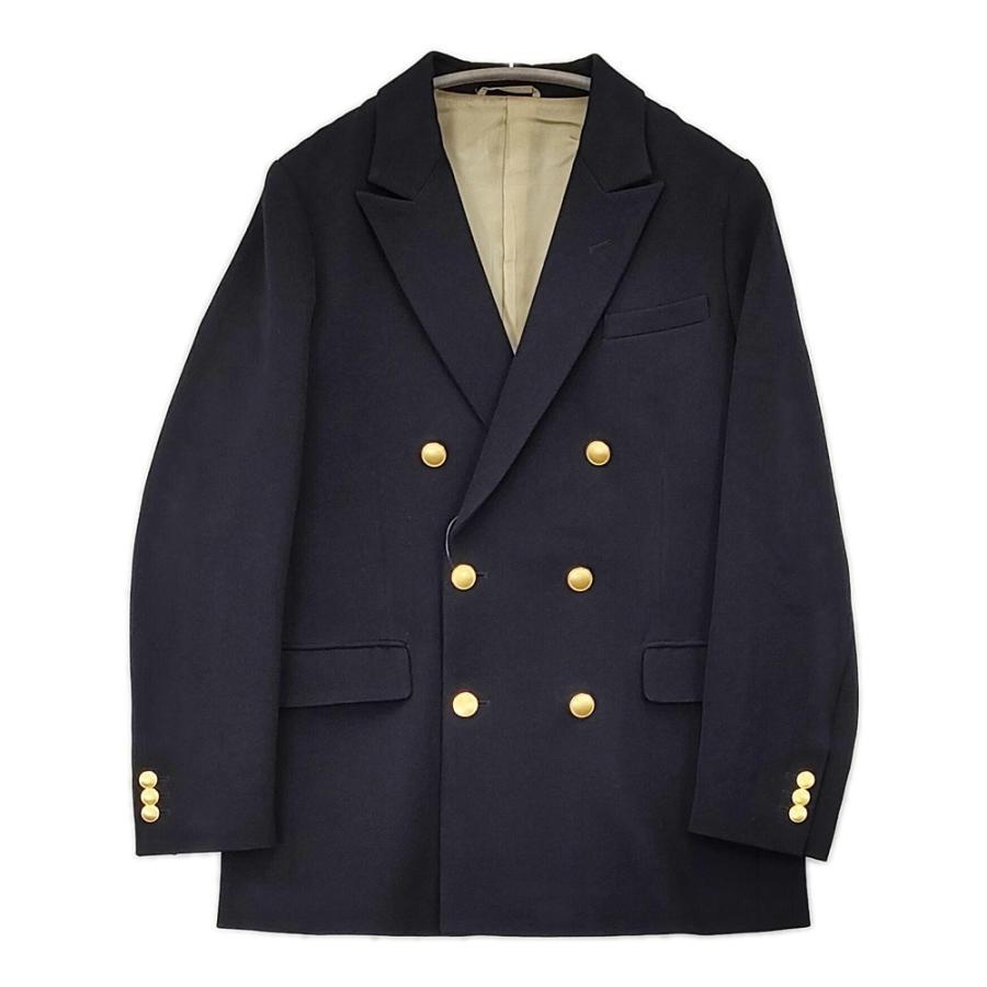 union launch/IENA IENA 30th anniversary special order double-breasted blazer navy blue gold button jacket navy union launch/IENA 6-0418M 284010