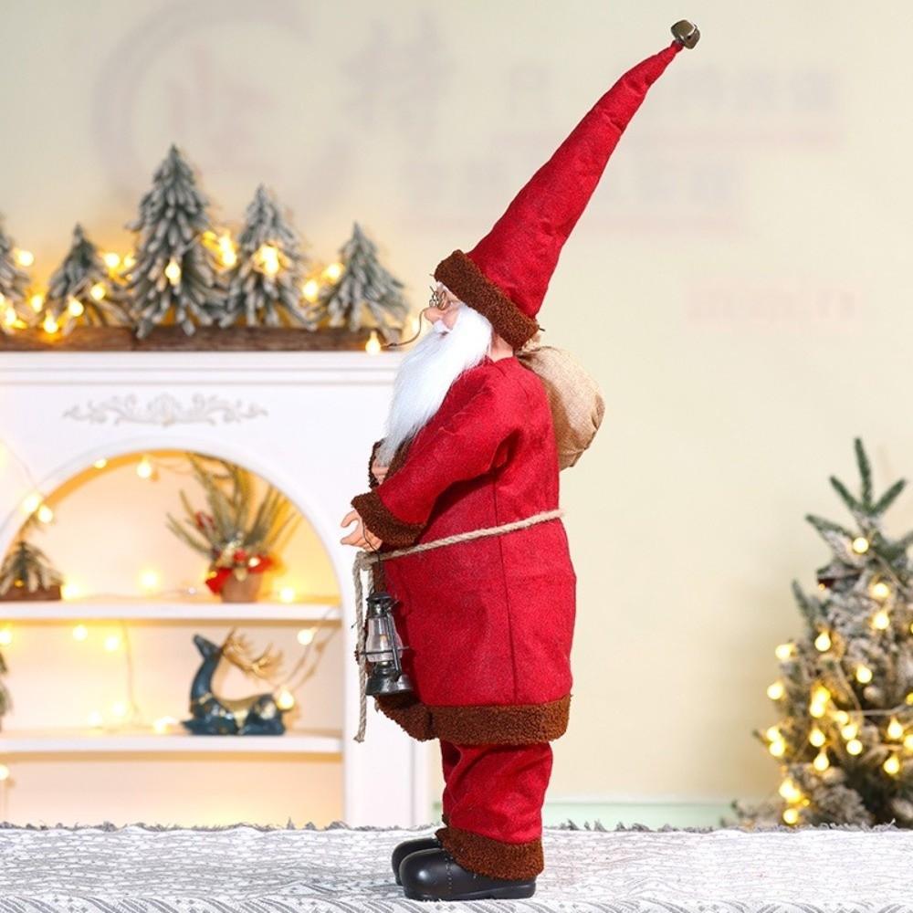 Standing Posture Christmas Santa Doll Santa Claus Ornament Christmas Home Decor