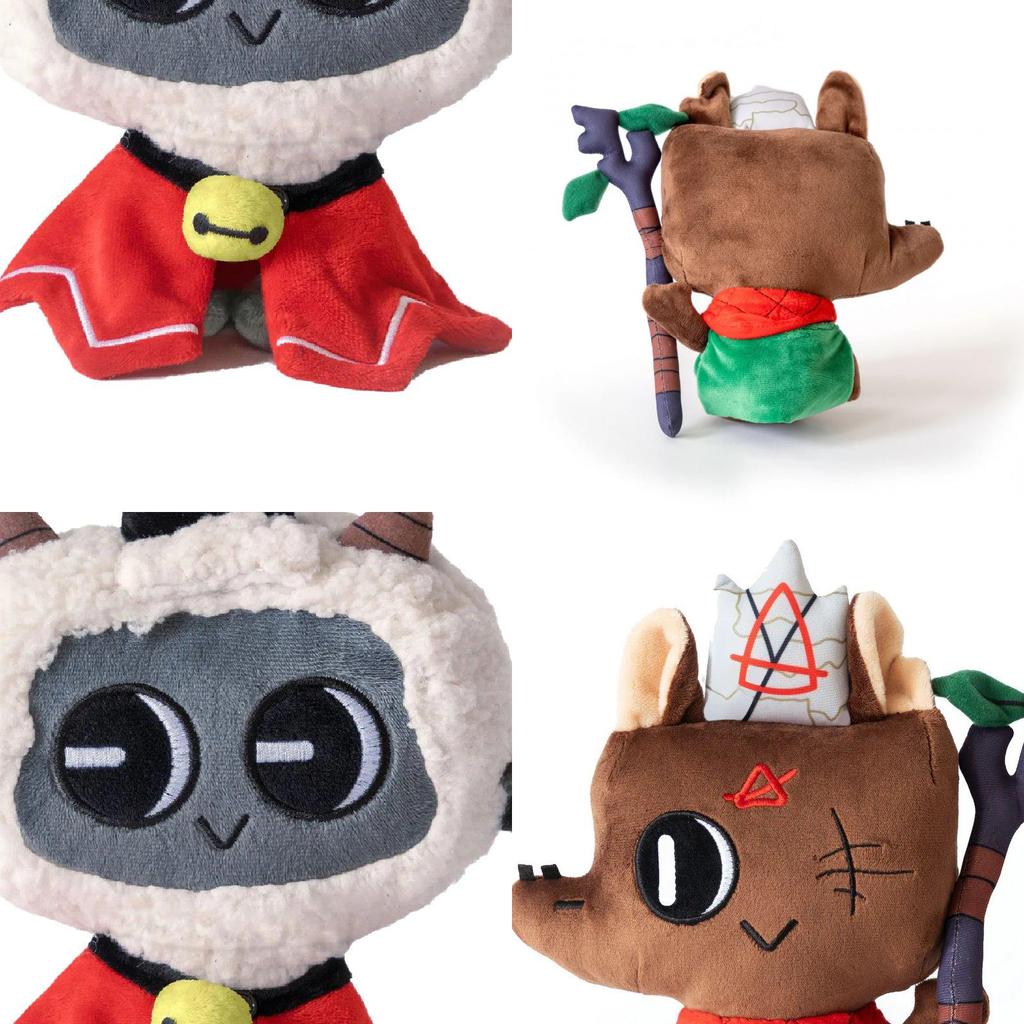 Adorable Cult Of The Lamb Plush Toy Soft Animal Figurine Perfect For Collectors