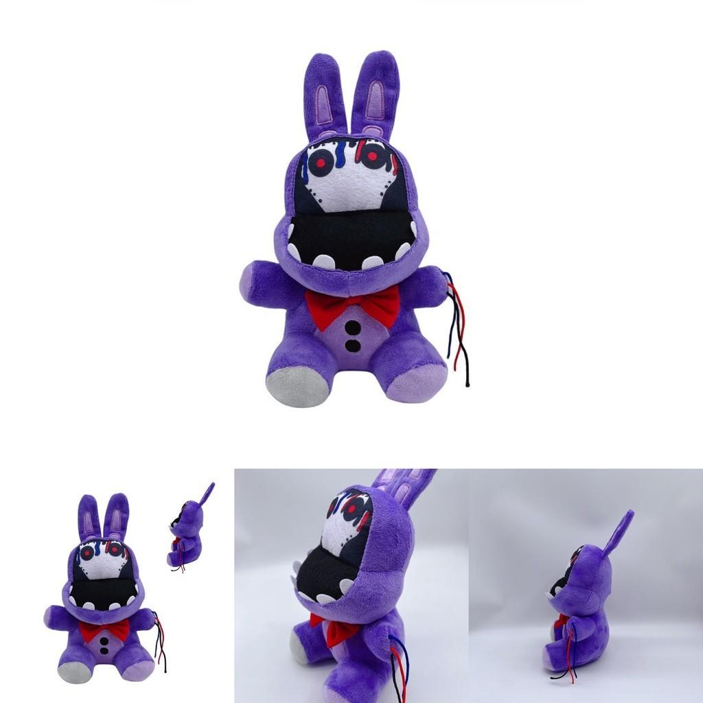 Cute Fnaf Series Midnight Bear Skeleton Purple Rabbit Plush Toy Animal Category