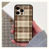 Scottish Plaid Warm Plaid Phone Case For Apple iPhone 15,14,13,12,11,Pro,X,XS,Max,XR,Plus,Mini Soft Black Cover