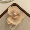 Cloth Butterfly Flower Hair Clip Butterfly Orchid Girl Hair Clip Orchid Flower Hairpin  Party