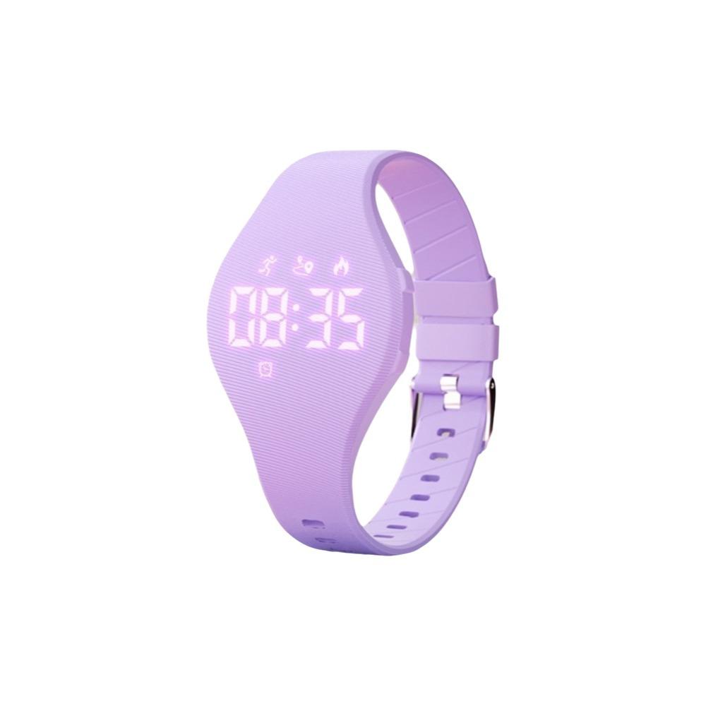

Waterproof Vibrating Alarm Clock with Running Pedometer Silent Wristband Children