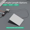 DC12V Car Charging Adapter Cable For MINI Satellite and Other Devices Durability Designing Power Cable