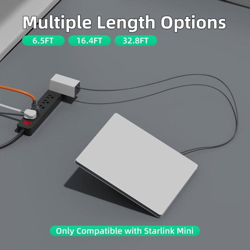 DC12V Car Charging Adapter Cable For MINI Satellite and Other Devices Durability Designing Power Cable