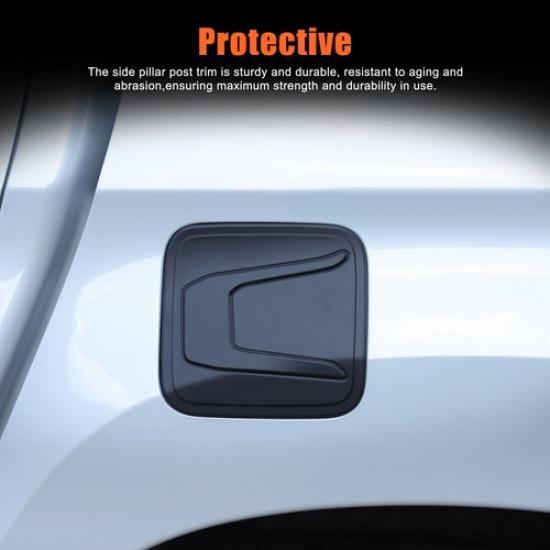 Fuel Oil Tank Cap Cover Matte Black For Mitsubishi L200 Triton MR -23