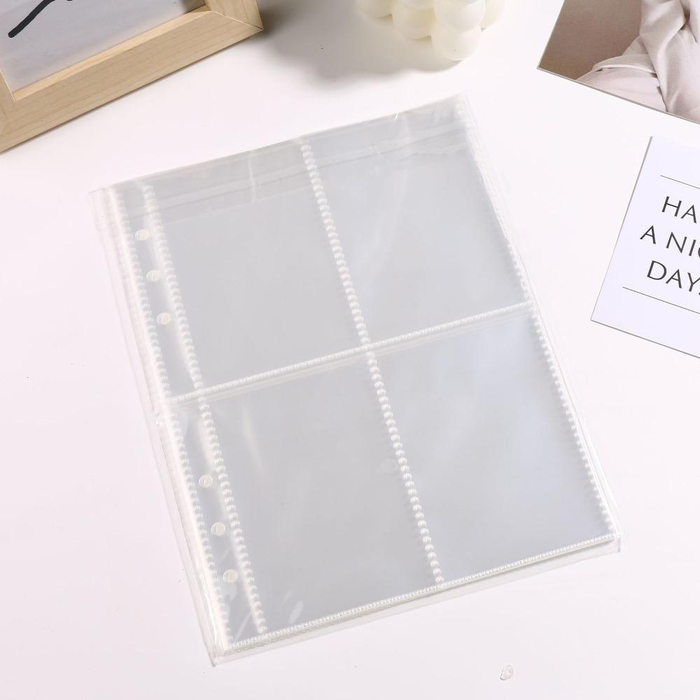 Ring Binder A6 Photocard Holder Plush Kpop Photo Album Photocard Binder  For Kpop Idol Photocards