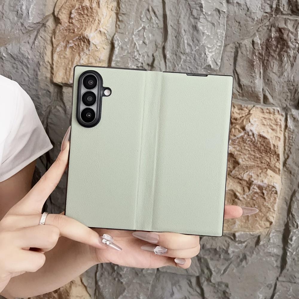 Samsung Galaxy Z Fold 5 6 7 Fold6 Comfortable Touch All Inclusive Slim Cover Fliping Leather Z Fold7 Business Phone Case