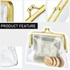 Mini Money Bags Bus Card Iron Mouth Clip Credit Id Card Small  Holder Transparent Coin Purse Change Purse