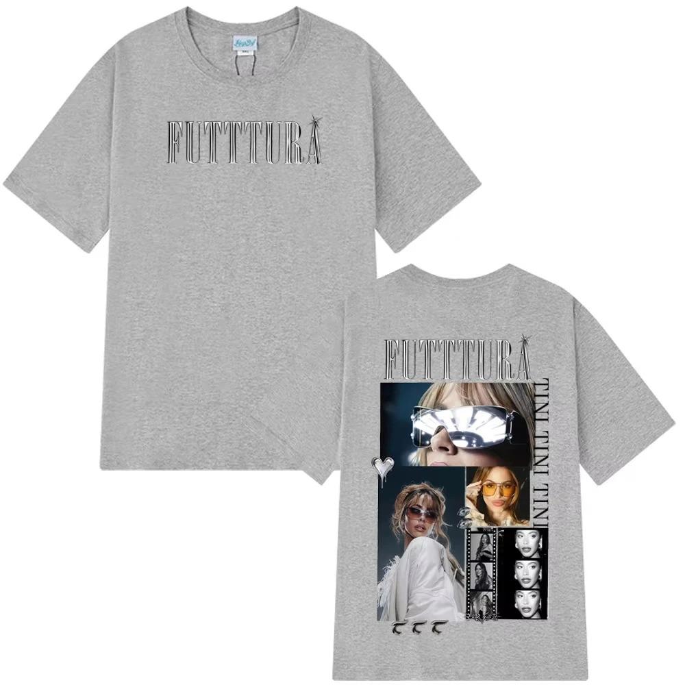 

Tini Stoessel Futtura Album Tour 2026 Graphic TShirt Unisex Fashion Summer Cotton Trendy Casual Women And Men Tshirts S