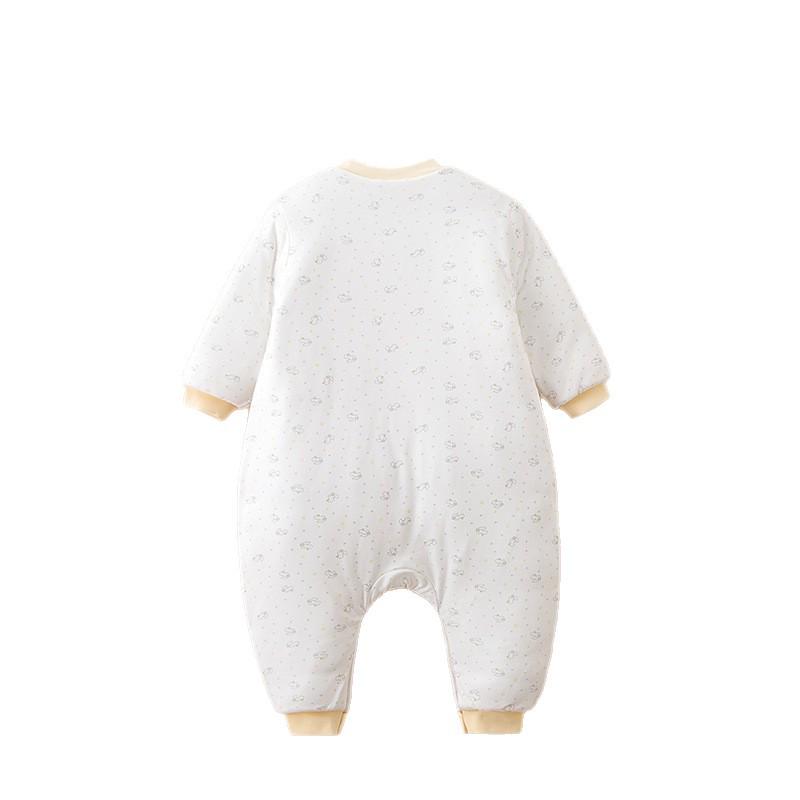 Thickened Warm Antibacterial Cotton Footed Toddler Sleeping Bag Blanket (No. 1000)