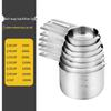 MDNG Stainless Steel Measuring Spoon & Cup Set