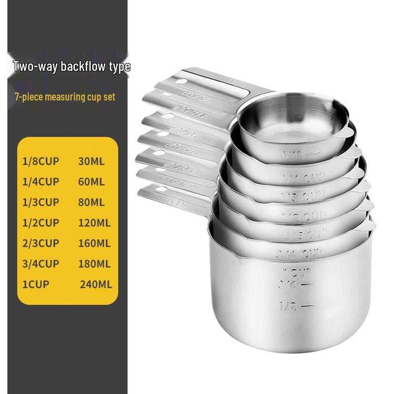 MDNG Stainless Steel Measuring Spoon & Cup Set