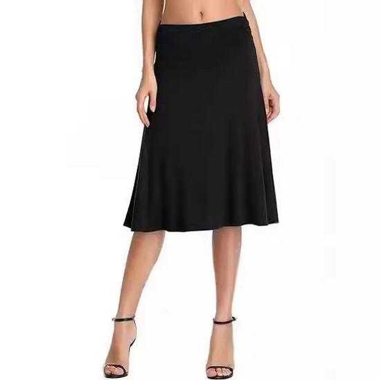 

High-End European and American Women s Summer Yoga Milk Silk Skirt Small