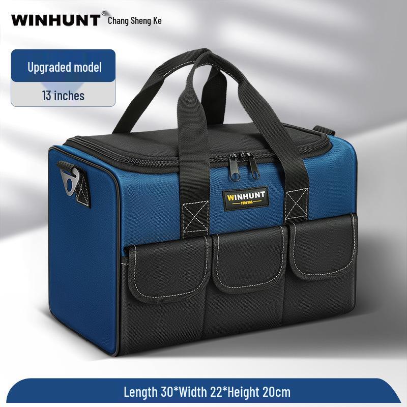 Everwinner Durable Canvas Electrician Tool Bag - Sturdy, Thickened, and Wear-Resistant