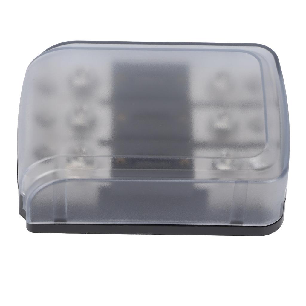 Fuse Holder Distribution Block 3 Ways Fuses Box 1 In‑3 Out 3 In‑3 Out for Car Yacht Audio