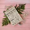 Stuff4 51st Birthday Poster Unframed - Born In 1975 Newspaper - Happy 51 Birthday for Men Women Retro Vintage Gifts Back In 1975, 8x10 Inch Bday