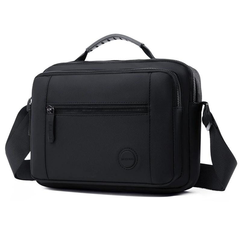 Men Nylon Crossbody Bag, Waterproof Large Capacity Multifunctional Trendy Messenger Shoulder Bag