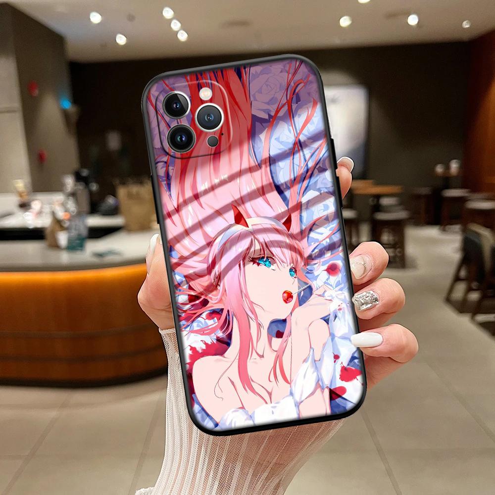 RA34 Zero Two New High-End Shell Phone Case for Redmi Note 10 11 12 Pro Max 10S 10C 10T 11A 11S 12S 12C