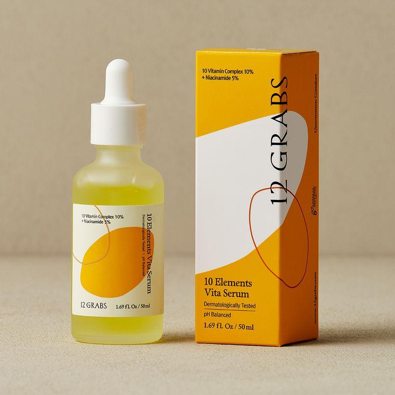 Ten Elements Vitamin Serum 50ml (Dual Function: Whitening and Anti-Wrinkle)