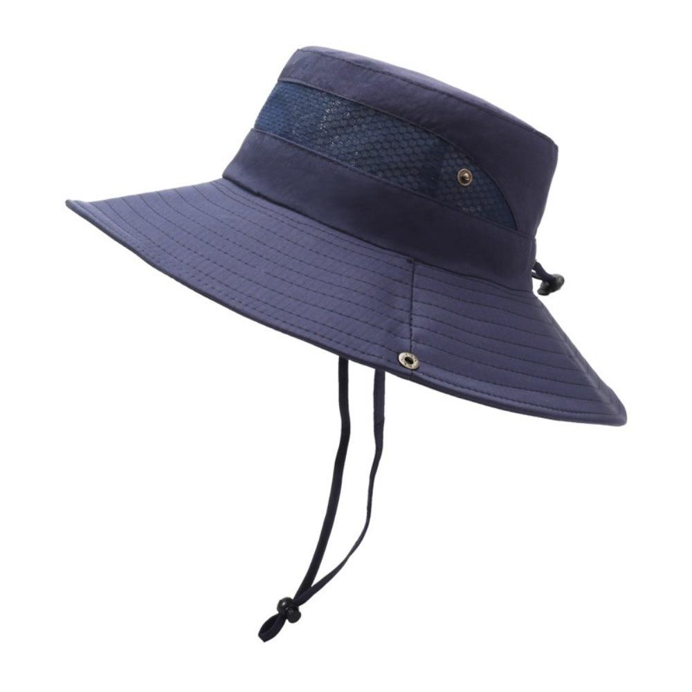 Anti-UV Bucket Hat Adjustable Beach Hat New Fisherman Hat  Women