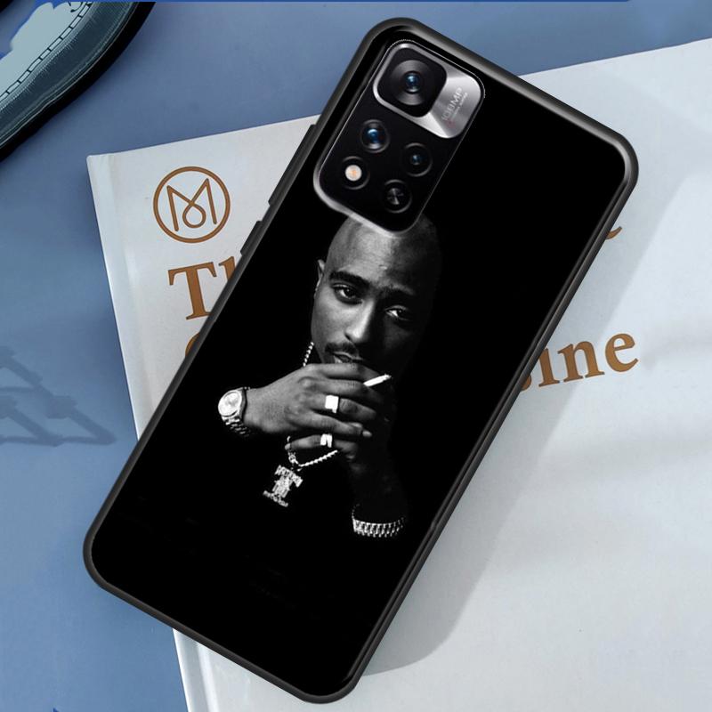 Rapper 2pac Sänger Tupac Hülle Für Xiaomi Redmi 14C 13C 10C 12C Redmi Note 13 14 Pro 12 11 9 10 9S 10S 11S 12S Abdeckung