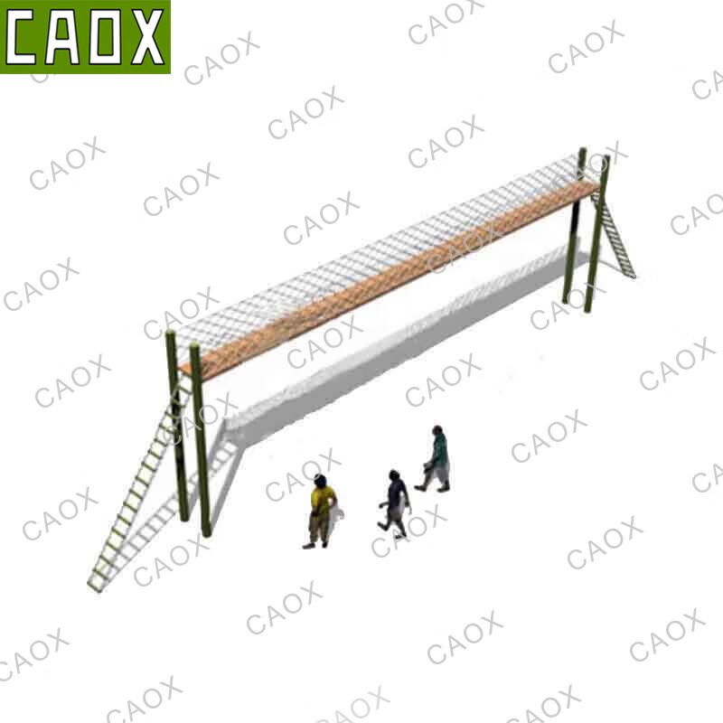 CAOX Alpine Cold Region Obstacle Rope Bridge