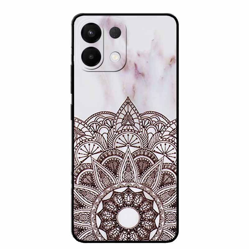 For Oppo K12s K13 5G Case Marble Painted Silicone Back Cover Cases For OPPO K13 5G Soft Black Funda Oppo K12s PLD110 Phone Cover