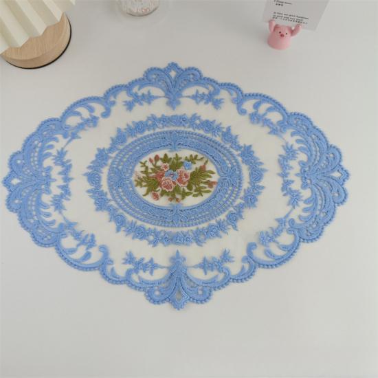 Vintage Floral Lace Tablecloth Handwoven Hollowed-Out Design For Elegant Home & Living Room Decor Perfect For Coffee Tables Coffee Tablecloth