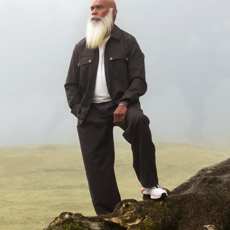 PIG & HEN Easy Ed Bracelet - Indigo Purple X Silver