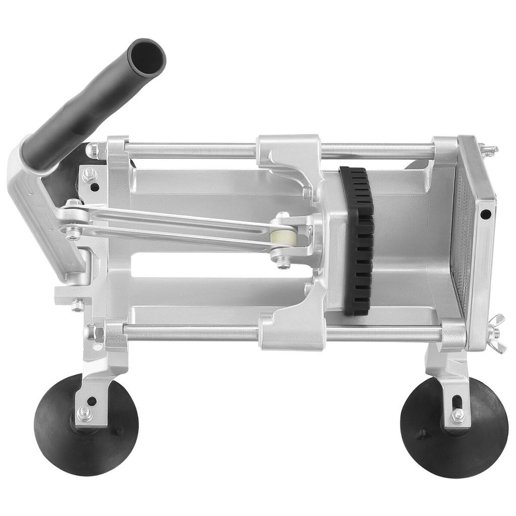 Commercial Vegetable Slicer, 3/8 inch Fruit Slicer, Stainless Steel and Aluminum Alloy Vegetable Cutter Slicer Machine, Manual Slicer with Non-slip