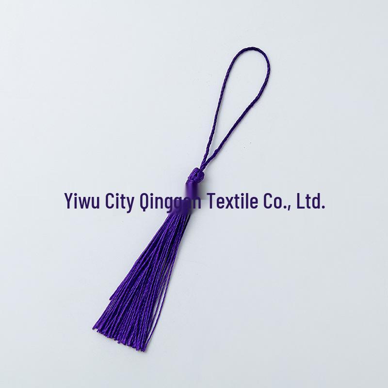 Polyester Silk Tassels for DIY Crafts and Bookmarks